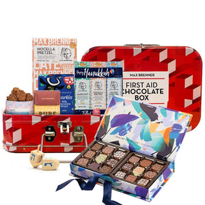 HANUKKAH FIRST AID & 18PC PRALINES DREAM COLLECTION - Shop Max Brenner | USA