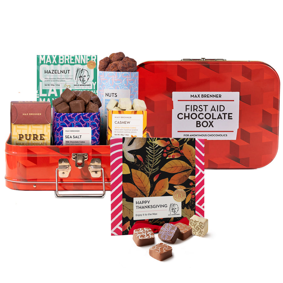First Aid Premium Get Well Chocolate Box Gift Shop Max Brenner USA