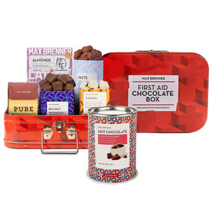 First Aid Chocolate Box & Hot Chocolate Powder - Shop Max Brenner | USA