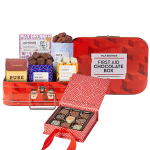 First Aid & love story 9pc pralines - Shop Max Brenner | USA