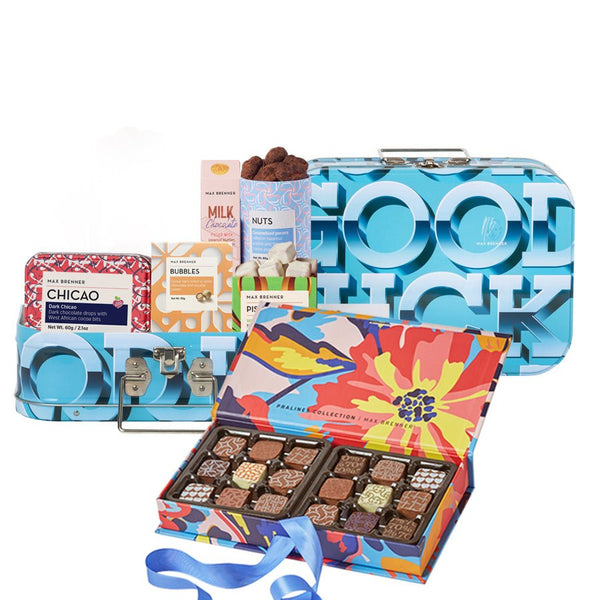 Good Luck Chocolate Box & 18 Piece Blossom Praline - Shop Max Brenner | USA