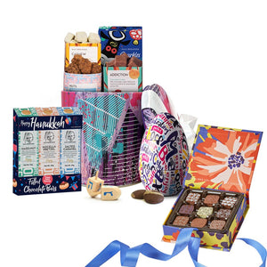 HANUKKAH ART MEDIUM & BLOSSOM 9 PRALINES - Shop Max Brenner | USA