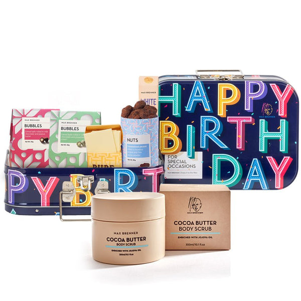 Happy Birthday & Body Scrub - Shop Max Brenner | USA
