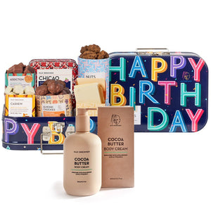 Happy Birthday Box & Cocoa Butter Body Cream - Shop Max Brenner | USA