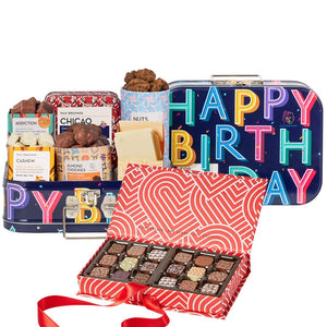 Happy Birthday Box & Love 18pc Pralines - Shop Max Brenner | USA