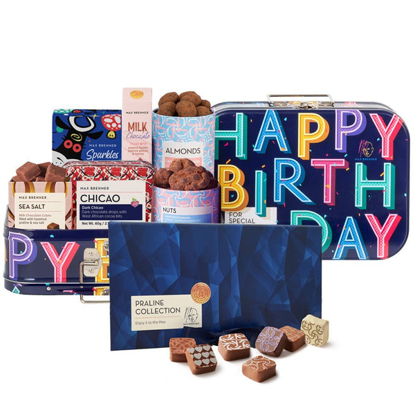 Happy Birthday & Luxury 18 PRALINES - Shop Max Brenner | USA