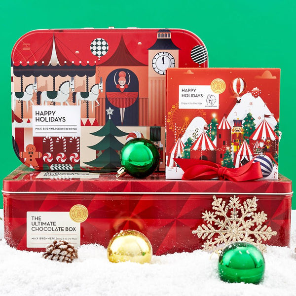 Happy Holiday Suitcase - Shop Max Brenner | USA