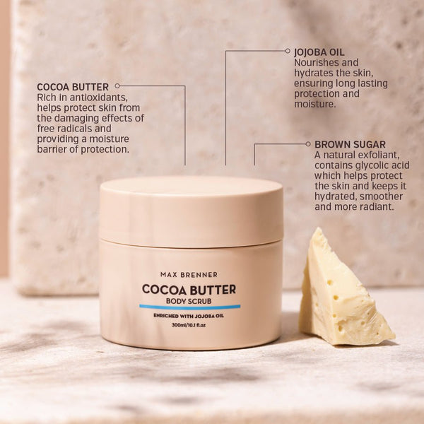 Holiday 18PC Pralines & Cocoa Butter Body Scrub - Shop Max Brenner | USA