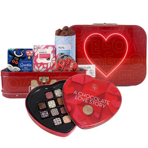 Love Story Box & 12pc Heart Pralines - Shop Max Brenner | USA