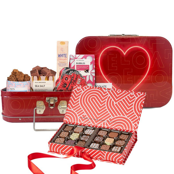 Love Story Box & 18pc Pralines Love Collection - Shop Max Brenner | USA