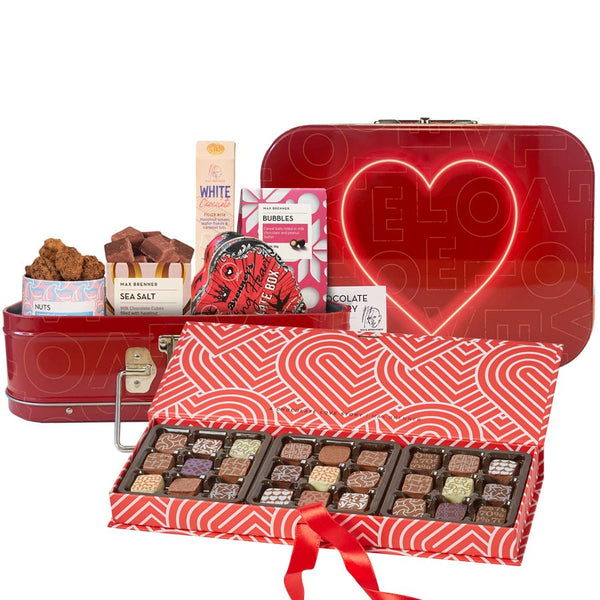 Love Story Box & 27pc Pralines Love Collection - Shop Max Brenner | USA