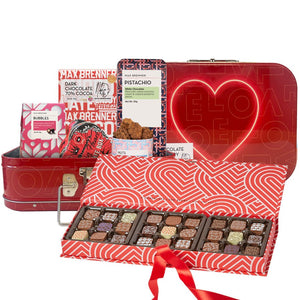 Love Story Box & 27pc Pralines Love Collection - Shop Max Brenner | USA