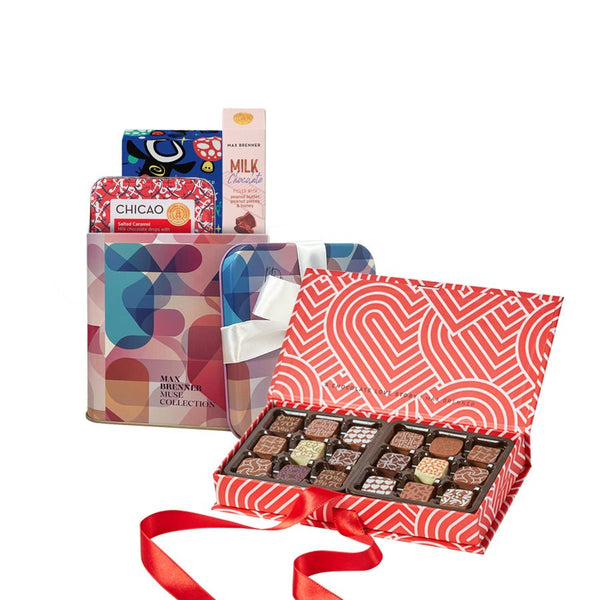 Muse Small & Love Story 18 Pralines - Shop Max Brenner | USA