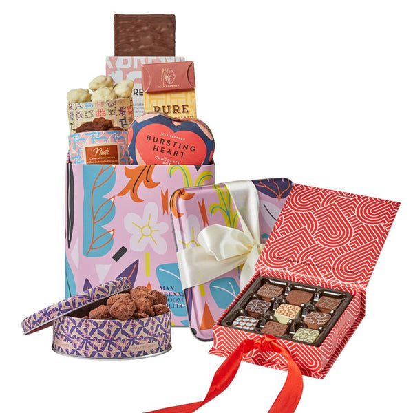 Bloom Medium & Love Story 9PC Pralines - Shop Max Brenner | USA