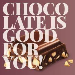 Chocolate gift greeting card