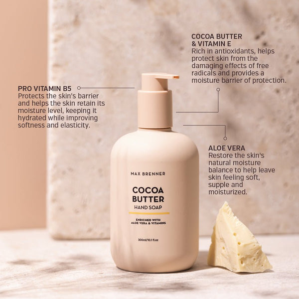 Cocoa Butter Hand Cream & Hand Soap - Shop Max Brenner | USA
