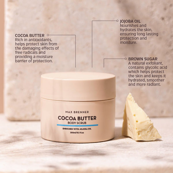Cocoa Butter Shower Oil & Body Scrub - Shop Max Brenner | USA