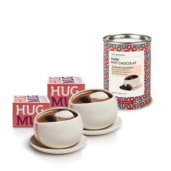 Dark Hot Chocolate Powder & Hug Mug - Shop Max Brenner | USA