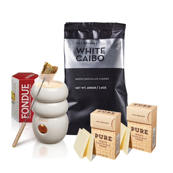 Fondue Tower & White Chocolate Combo - Shop Max Brenner | USA