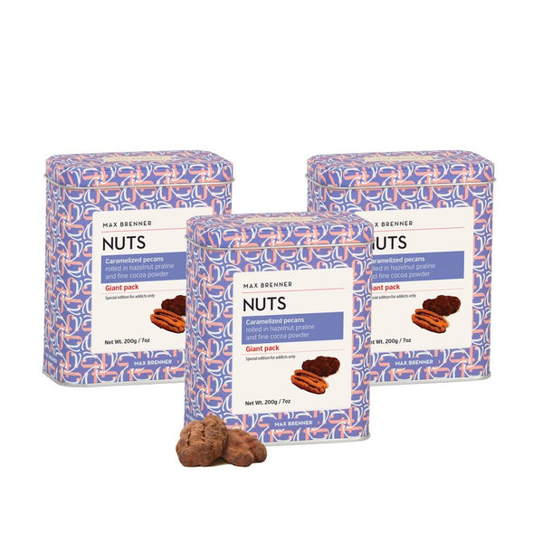 Giant Nuts 3 Pack - Shop Max Brenner | USA