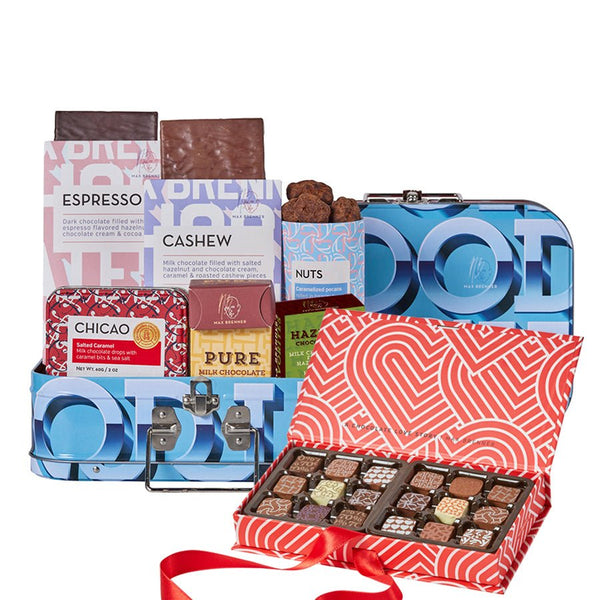 Good Luck Chocolate Box & Love 18pc Pralins - Shop Max Brenner | USA