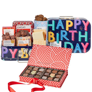 Happy Birthday Box & Love 18pc Pralines - Shop Max Brenner | USA