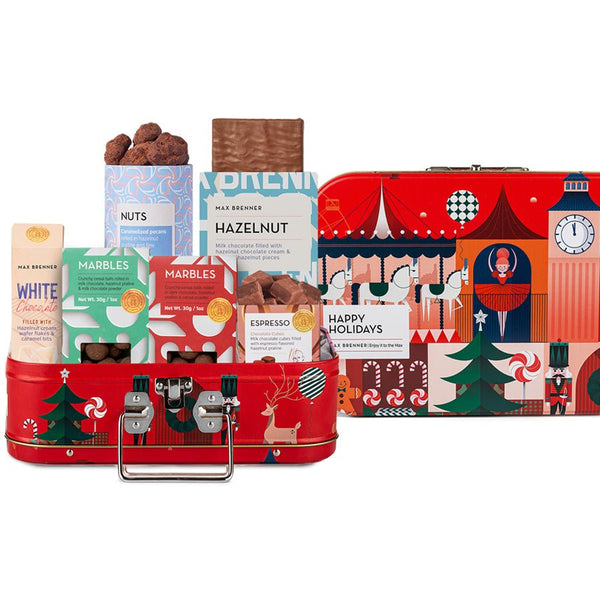Happy Holiday Suitcase - Shop Max Brenner | USA