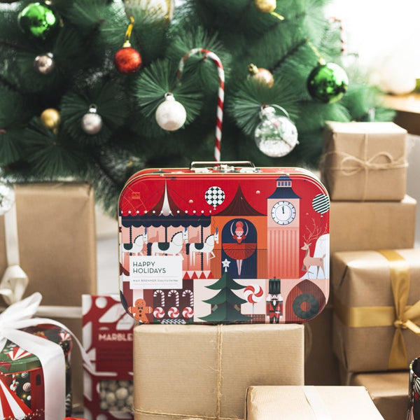 Happy Holiday Suitcase & Hot Chocolate - Shop Max Brenner | USA