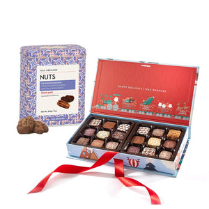 Holiday 18pc Pralines Collection & Nuts -Giant Pack - Shop Max Brenner | USA