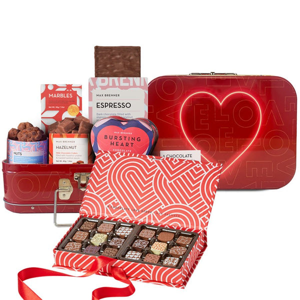 Love Story Kit & 18pc Pralines Love Collection - Shop Max Brenner | USA