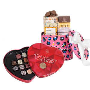 Nature Small & 12pc Pralines Love Story - Shop Max Brenner | USA