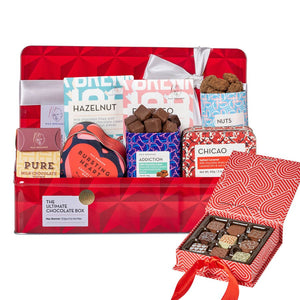 Ultimate Chocolate Box & 9pc Pralines Love Story - Shop Max Brenner | USA